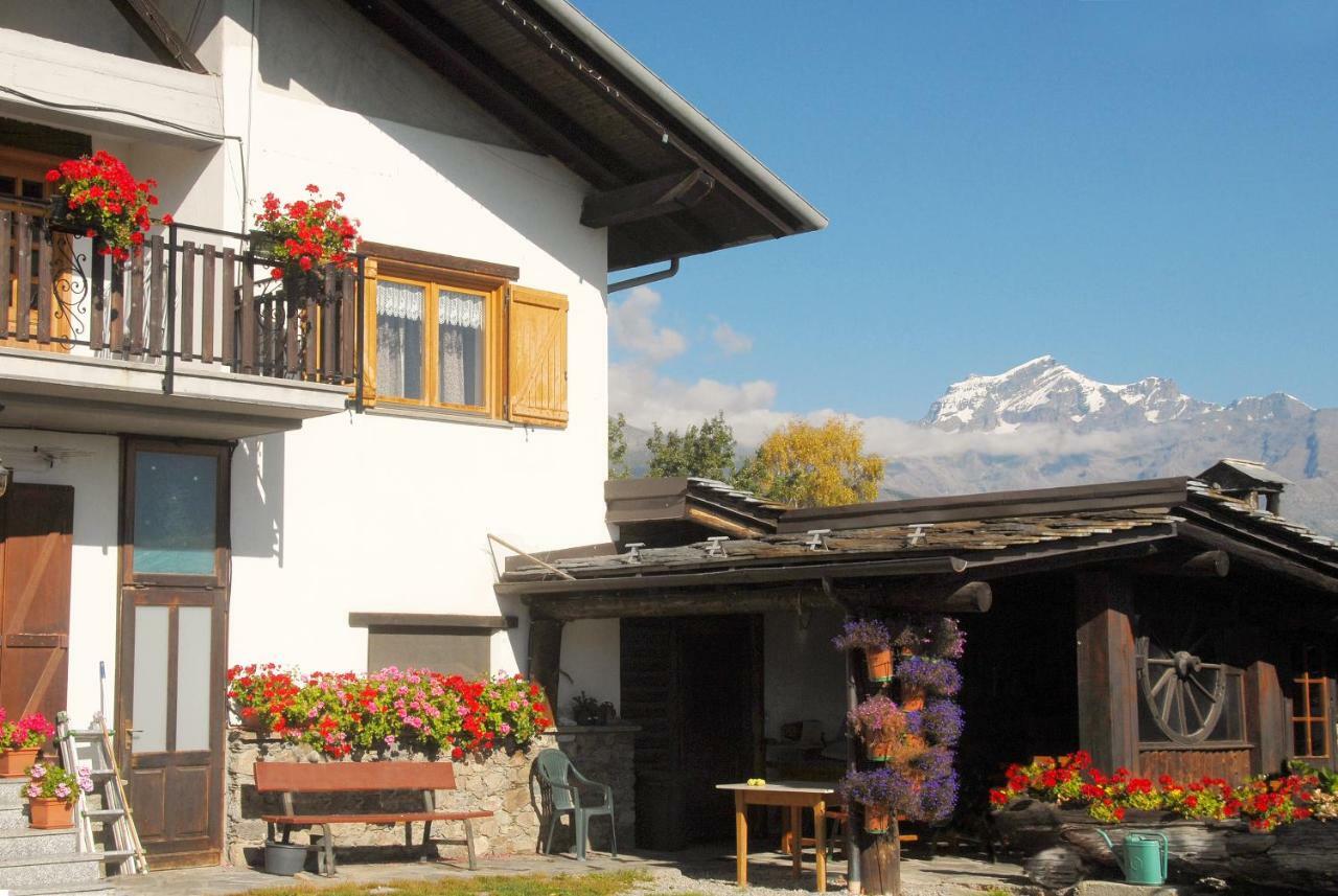 Agriturismo Plan D'Avie Aosta Ngoại thất bức ảnh